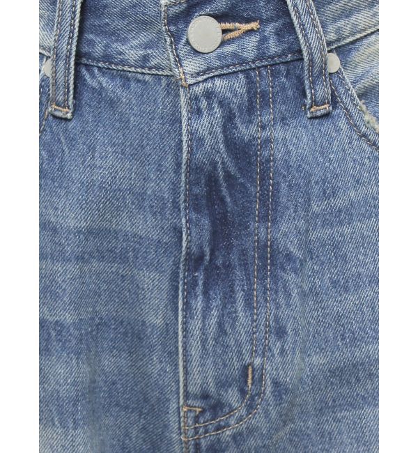 EMODA「ポイントクラッシュワイドジーンズ」|デニム|