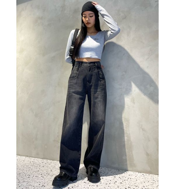 EMODA「プレートクロップトップ」|Tシャツ・カットソー|