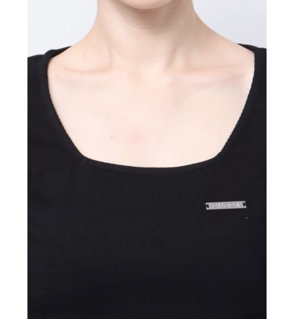 EMODA「プレートクロップトップ」|Tシャツ・カットソー|