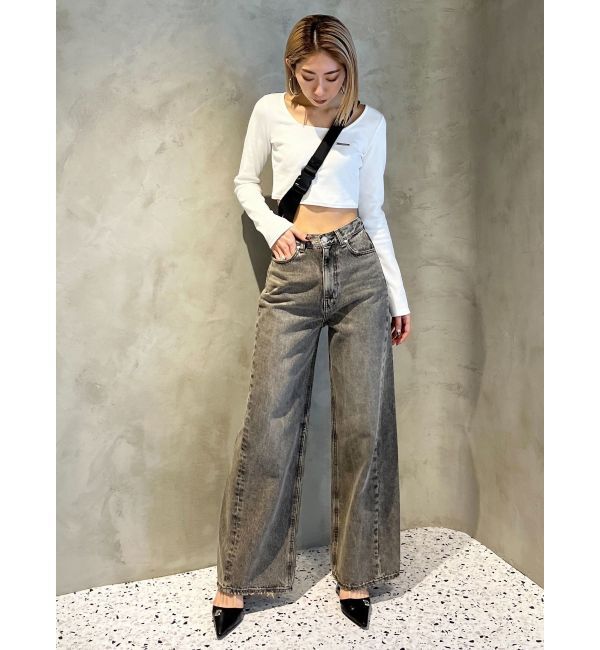 EMODA「プレートクロップトップ」|Tシャツ・カットソー|