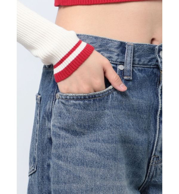 EMODA「リップドワイドジーンンズ」|デニム|