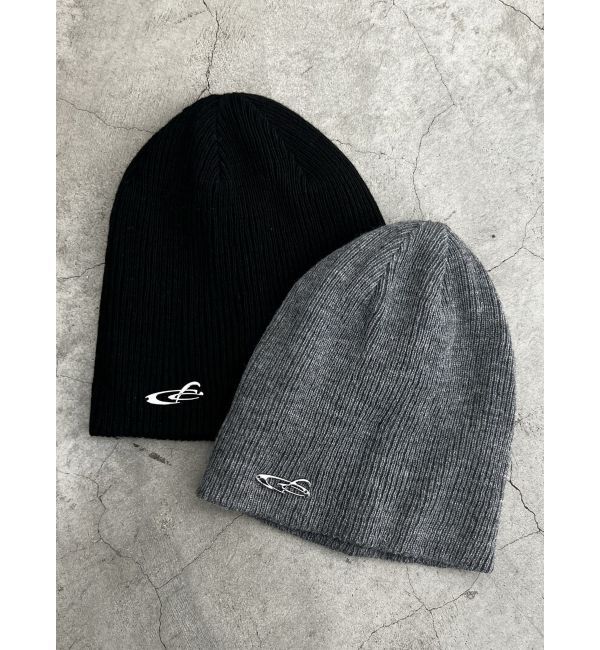 EMODA「スペイシーEプレートビーニー」|ニット帽|