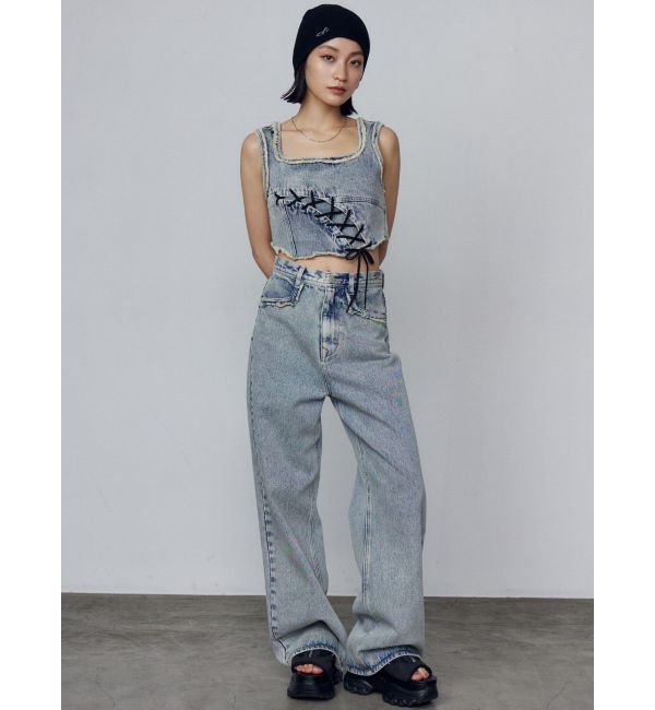 EMODA「スペイシーEプレートビーニー」|ニット帽|