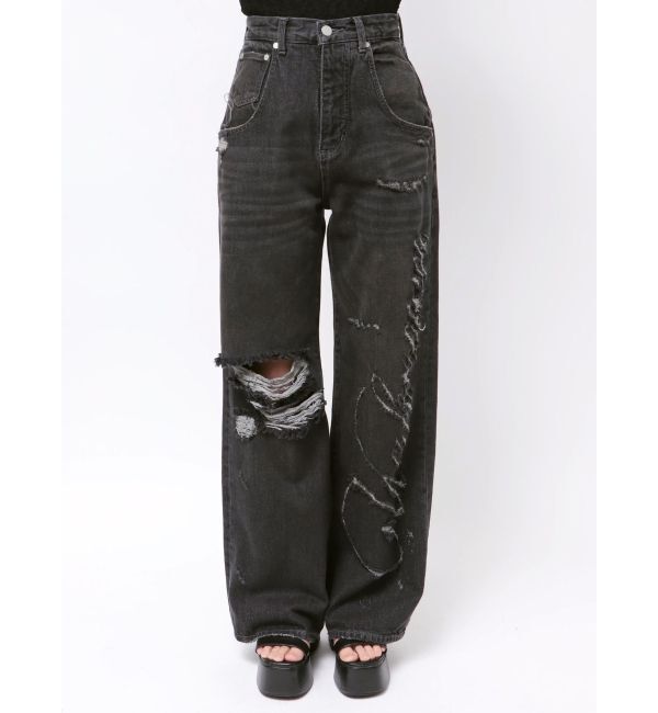 EMODA「リップスマークルーズジーンズ」|デニム|