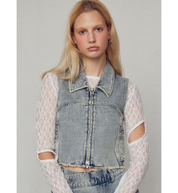 EMODA「レースハングカットトップ」|Tシャツ・カットソー|