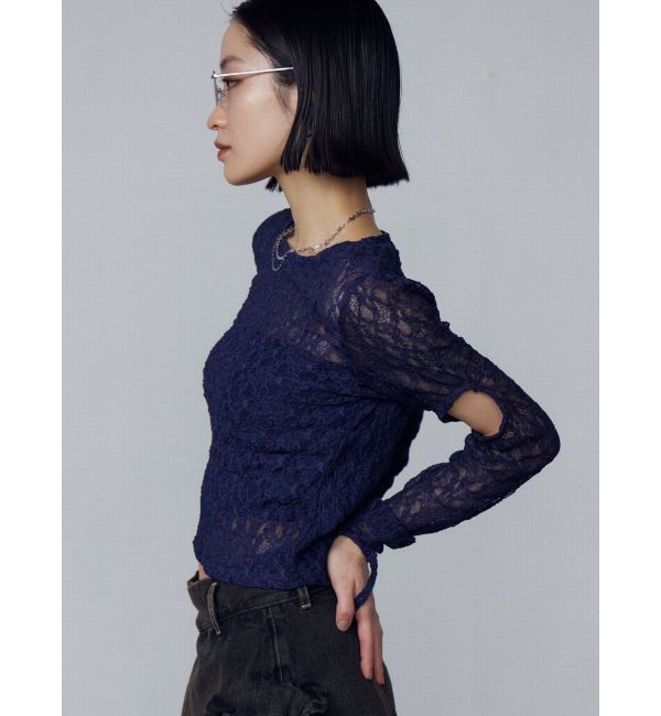 EMODA「レースハングカットトップ」|Tシャツ・カットソー|