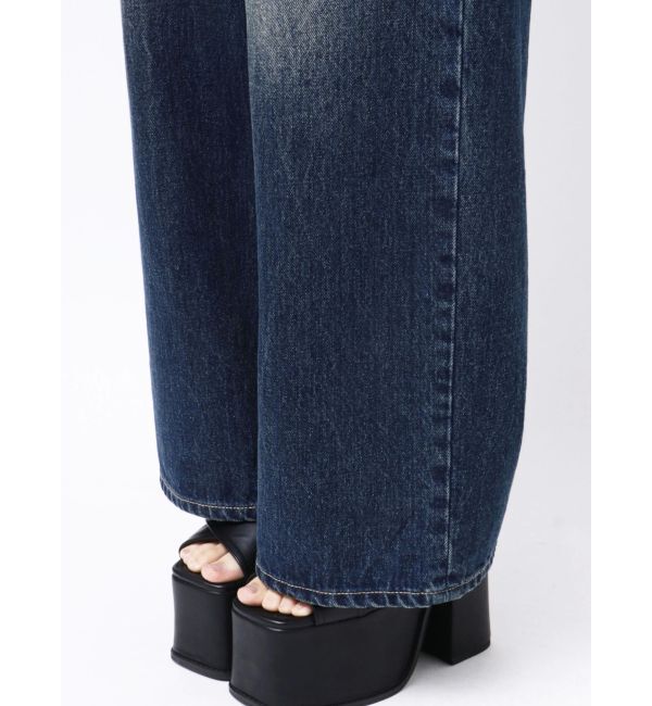 EMODA「ヴィンテージシェードルーズジーンズ」|デニム|