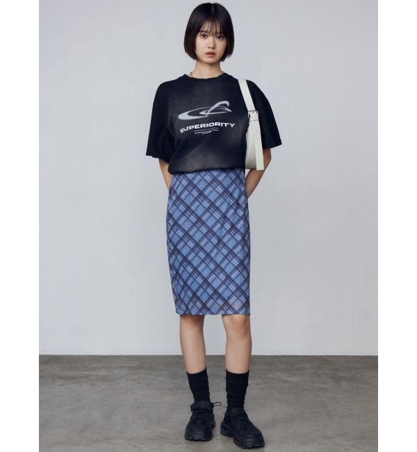 EMODA「アートグラフィックオーバーTシャツ」|Tシャツ・カットソー|