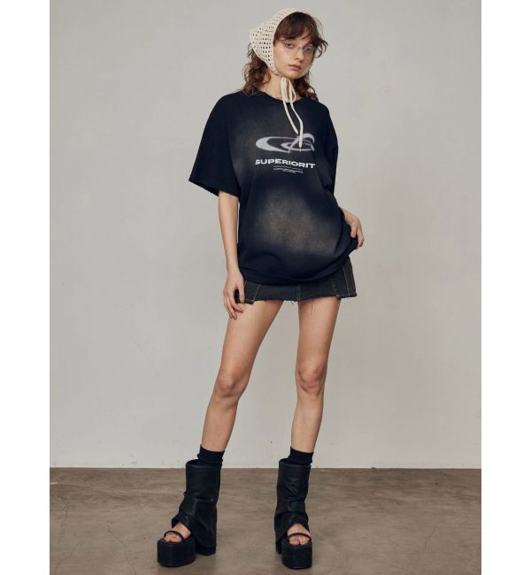 EMODA「アートグラフィックオーバーTシャツ」|Tシャツ・カットソー|