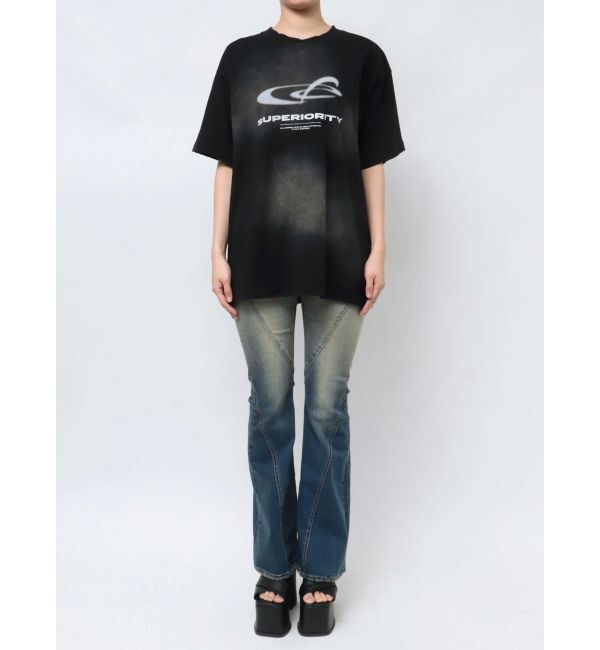 EMODA「アートグラフィックオーバーTシャツ」|Tシャツ・カットソー|