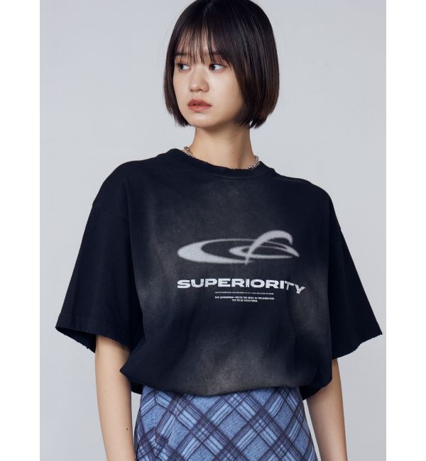 EMODA「アートグラフィックオーバーTシャツ」|Tシャツ・カットソー|