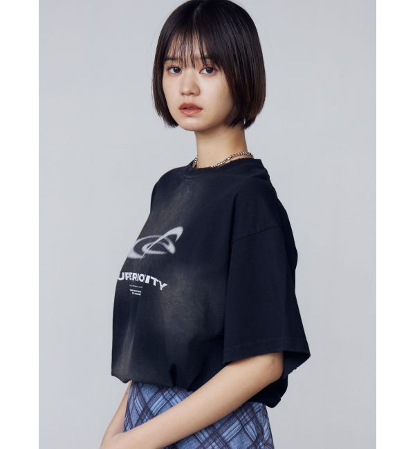EMODA「アートグラフィックオーバーTシャツ」|Tシャツ・カットソー|