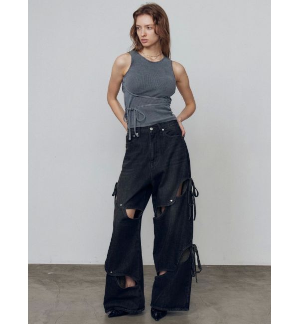 EMODA「クロスフィットリボントップ」|Tシャツ・カットソー|