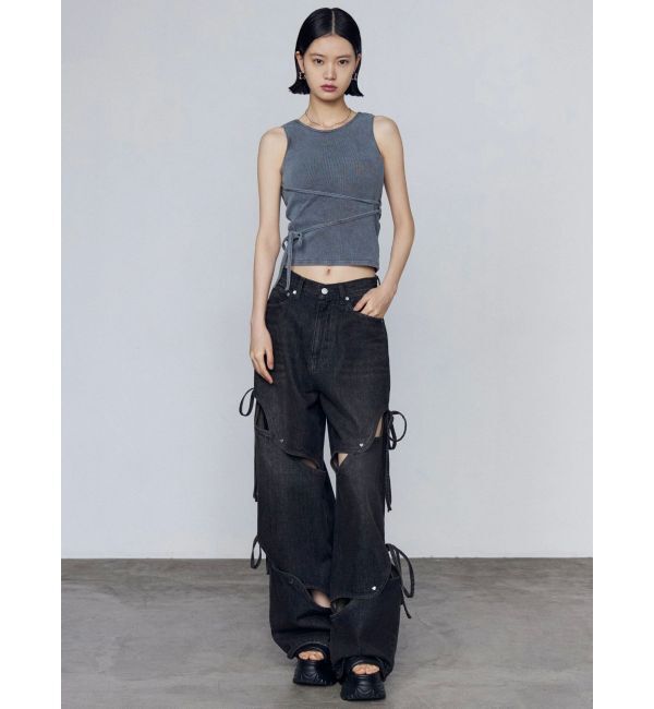 EMODA「クロスフィットリボントップ」|Tシャツ・カットソー|