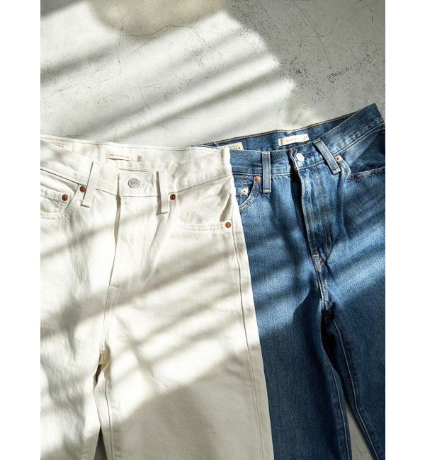 MERCURYDUO「Levis RIBCAGE WIDE LEG」|デニム|