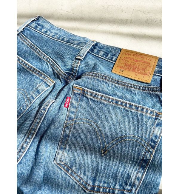 MERCURYDUO「Levis RIBCAGE WIDE LEG」|デニム|