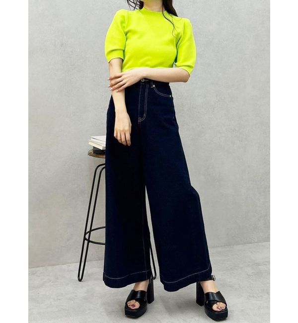 MERCURYDUO「総針パフスリーブニット」|ニット・セーター|