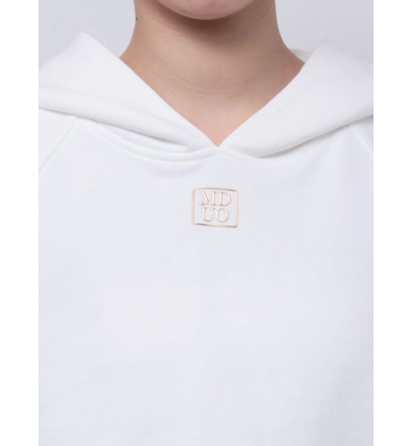 MERCURYDUO「裏毛ワンポインロゴパーカ」|パーカー|