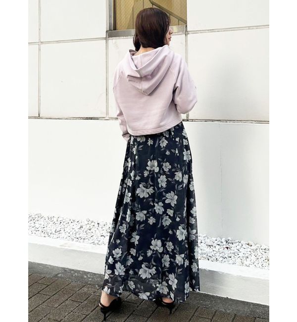 MERCURYDUO「裏毛ワンポインロゴパーカ」|パーカー|