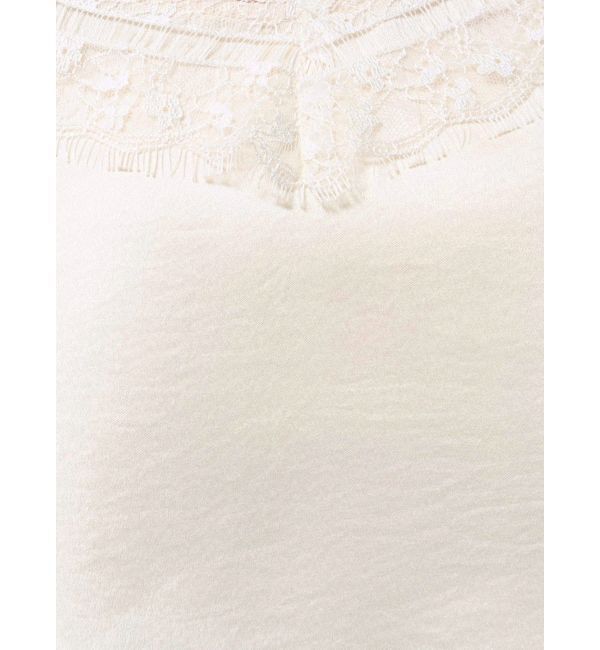 MERCURYDUO「サテンレースキャミ」|シャツ・ブラウス|