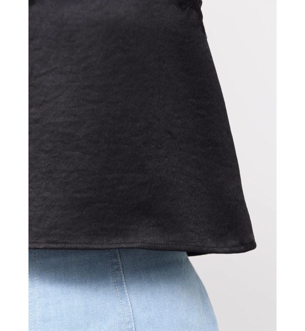 MERCURYDUO「サテンレースキャミ」|シャツ・ブラウス|