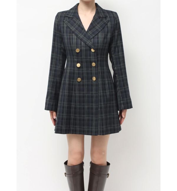 MERCURYDUO「2WAYフィット&フレアジャケットワンピース」|ワンピース|