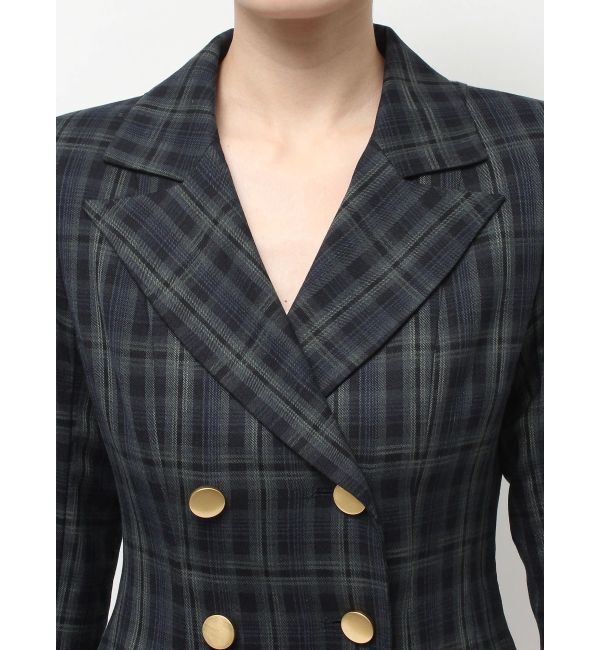 MERCURYDUO「2WAYフィット&フレアジャケットワンピース」|ワンピース|