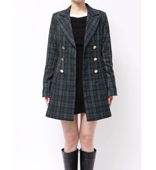 MERCURYDUO「2WAYフィット&フレアジャケットワンピース」|ワンピース|