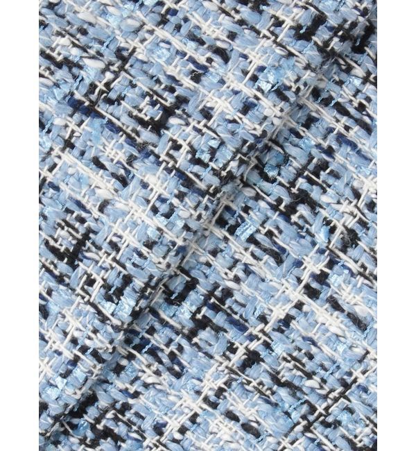 MERCURYDUO「【セットアップ着用可】フィットアンドフレアツイードジャケット」|テーラードジャケット|