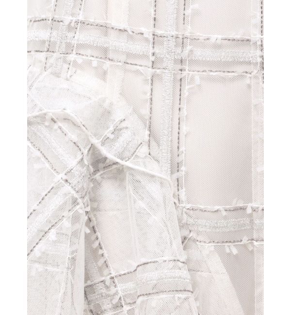 MERCURYDUO「アシメヘムラッフルフレアスカート」|スカート|