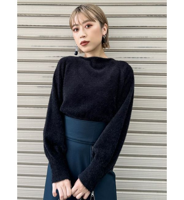 MURUA「2WAYシャイニーフェザーニット」|ニット・セーター|