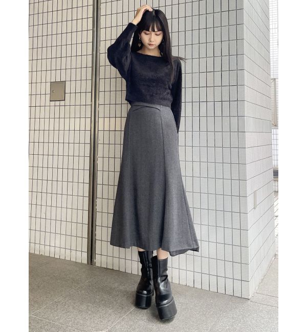 MURUA「2WAYシャイニーフェザーニット」|ニット・セーター|