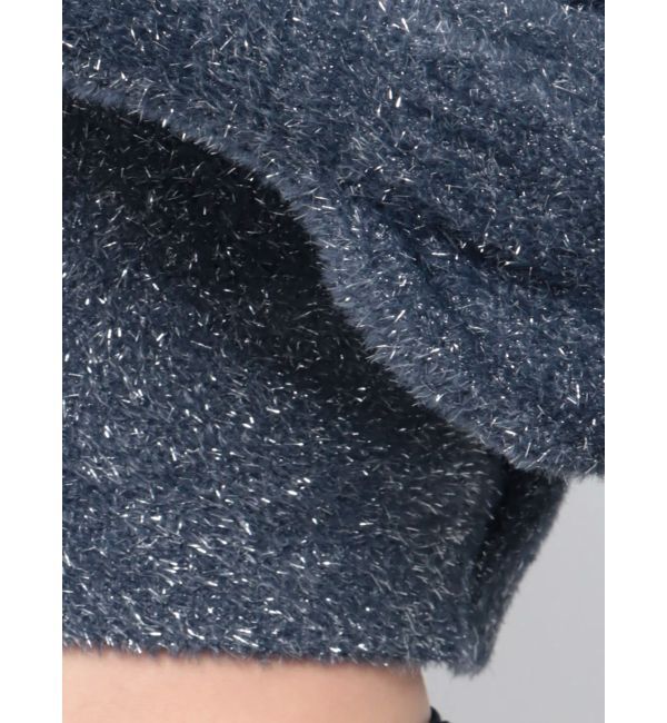 MURUA「2WAYシャイニーフェザーニット」|ニット・セーター|