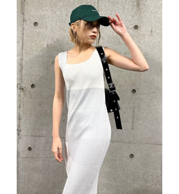 MURUA「ナローニットワンピース」|ワンピース|