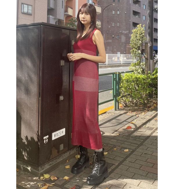 MURUA「ナローニットワンピース」|ワンピース|