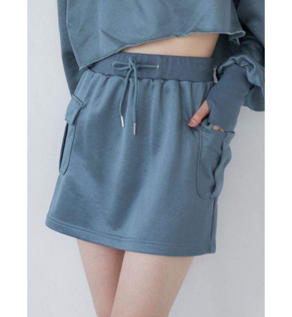 MURUA「シャイニーカットミニスカート」|スカート|