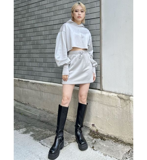 MURUA「シャイニーカットミニスカート」|スカート|