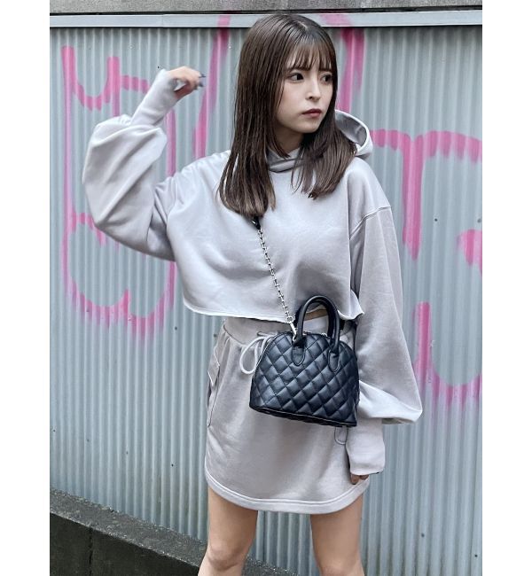 MURUA「シャイニーカットミニスカート」|スカート|