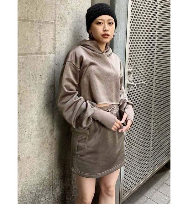 MURUA「シャイニーカットミニスカート」|スカート|