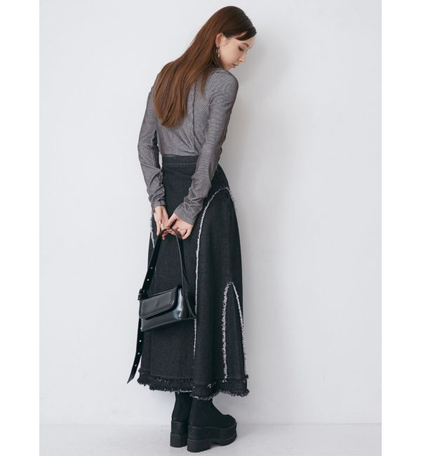 MURUA「ランダムスイッチカットトップス」|Tシャツ・カットソー|