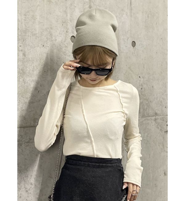 MURUA「ランダムスイッチカットトップス」|Tシャツ・カットソー|