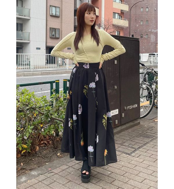 MURUA「ランダムスイッチカットトップス」|Tシャツ・カットソー|