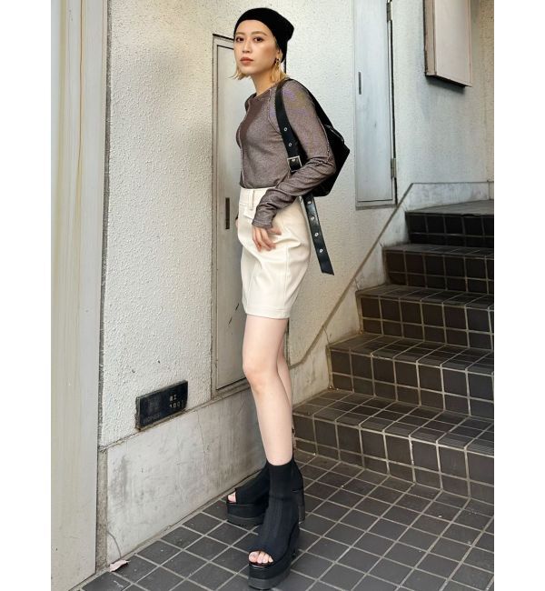 MURUA「ランダムスイッチカットトップス」|Tシャツ・カットソー|