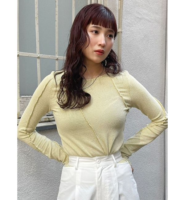 MURUA「ランダムスイッチカットトップス」|Tシャツ・カットソー|