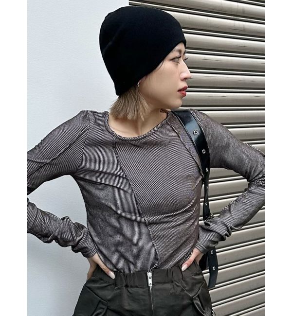 MURUA「ランダムスイッチカットトップス」|Tシャツ・カットソー|