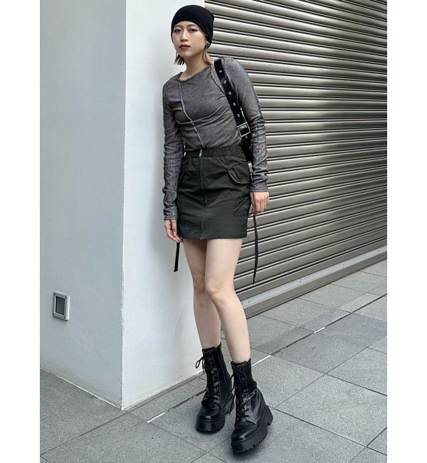 MURUA「ランダムスイッチカットトップス」|Tシャツ・カットソー|