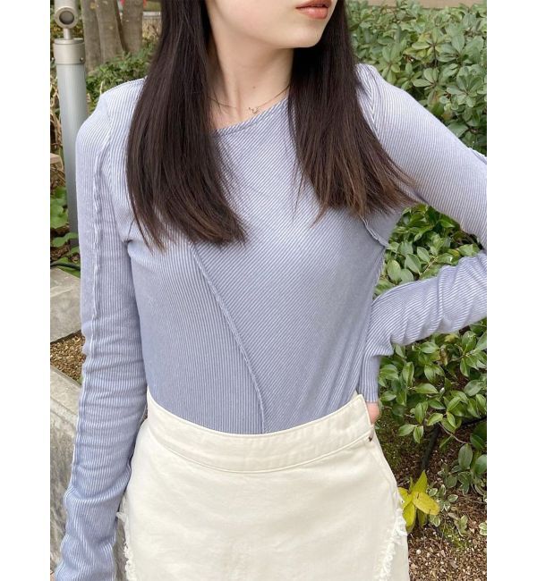 MURUA「ランダムスイッチカットトップス」|Tシャツ・カットソー|