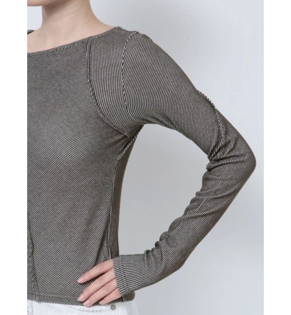 MURUA「ランダムスイッチカットトップス」|Tシャツ・カットソー|