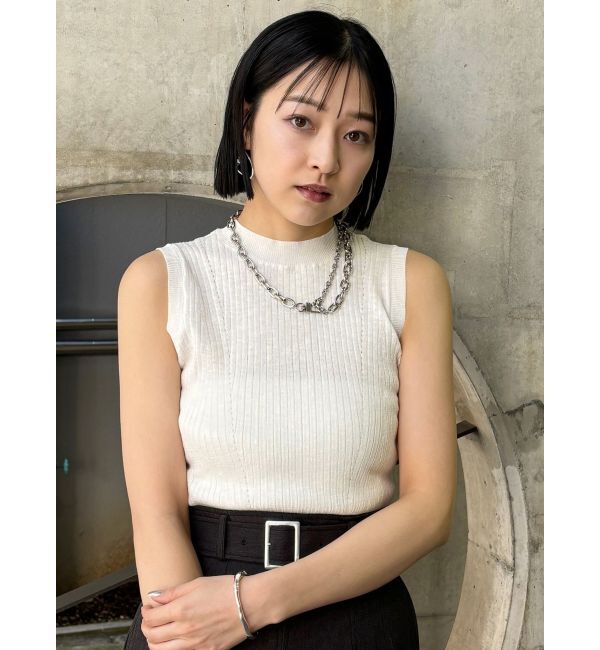 MURUA「ベーシックニットタンク」|タンクトップ|