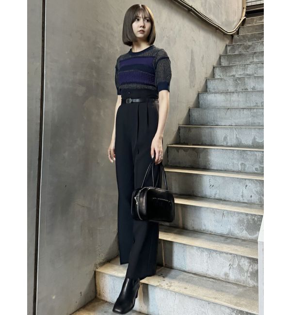 MURUA「フェイクレザーベルトサスペンダーパンツ【セット販売対象】」|その他|